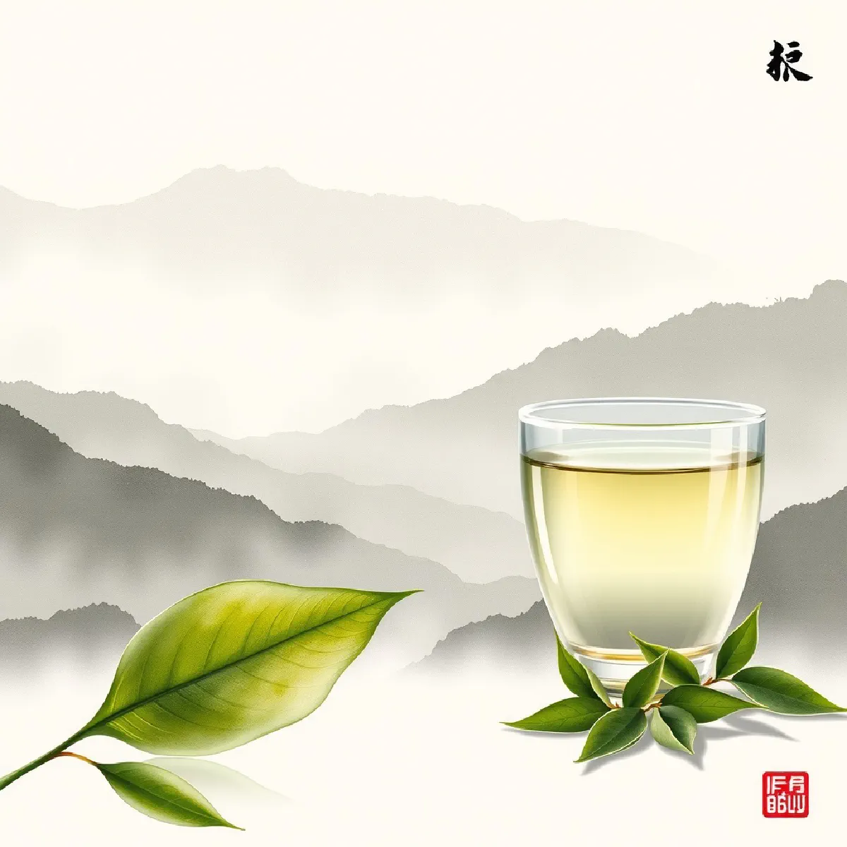 Lu'an Gua Pian (Melon Seed Tea - 六安瓜片) illustration