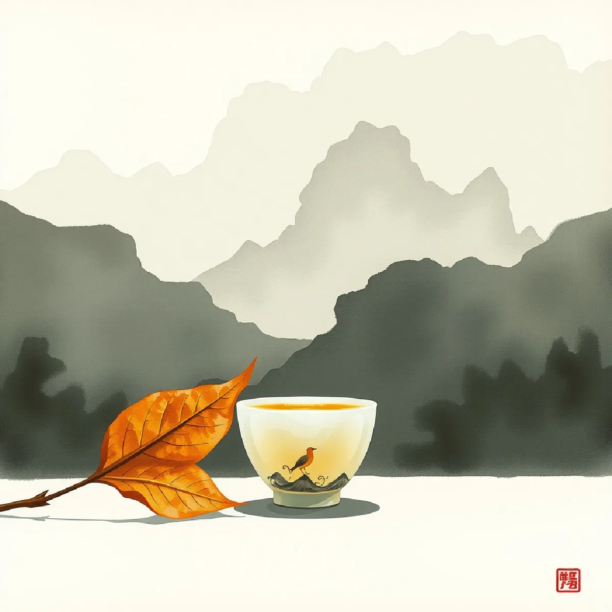 Lapsang Souchong (Zheng Shan Xiao Zhong - 正山小种) illustration