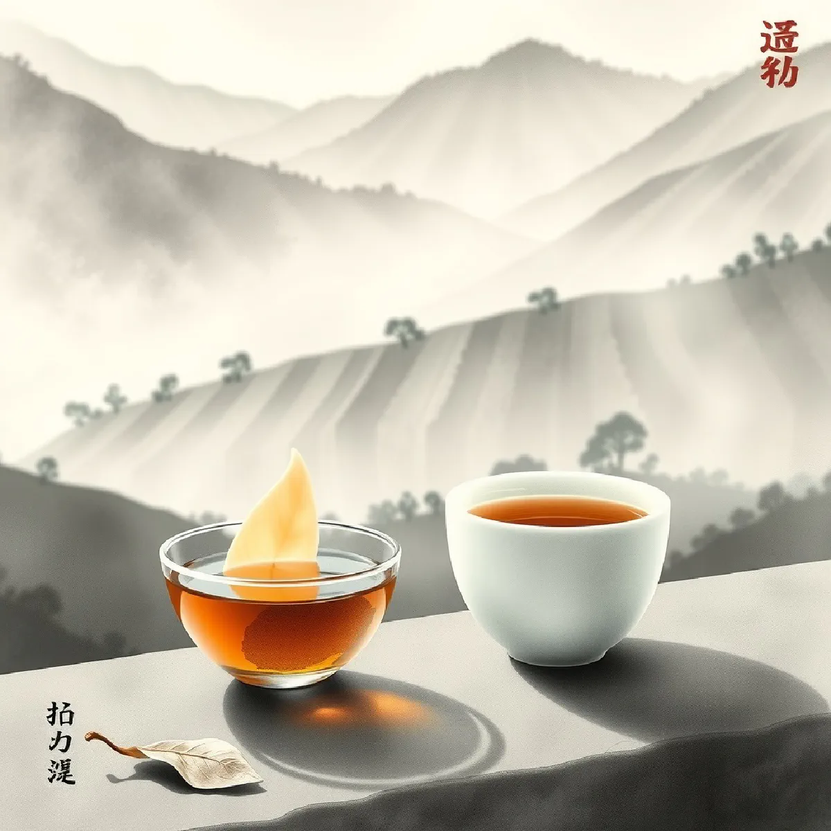 Qimen Hongcha (Keemun - 祁门红茶) illustration