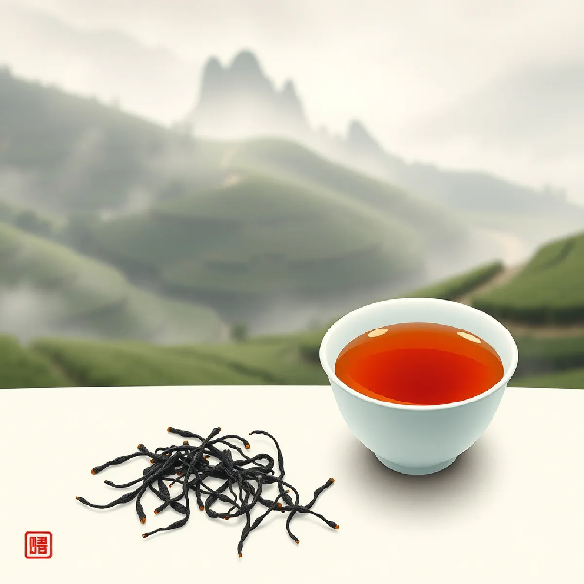 Tanyang Gongfu (Panyang Congou - 坦洋工夫) illustration